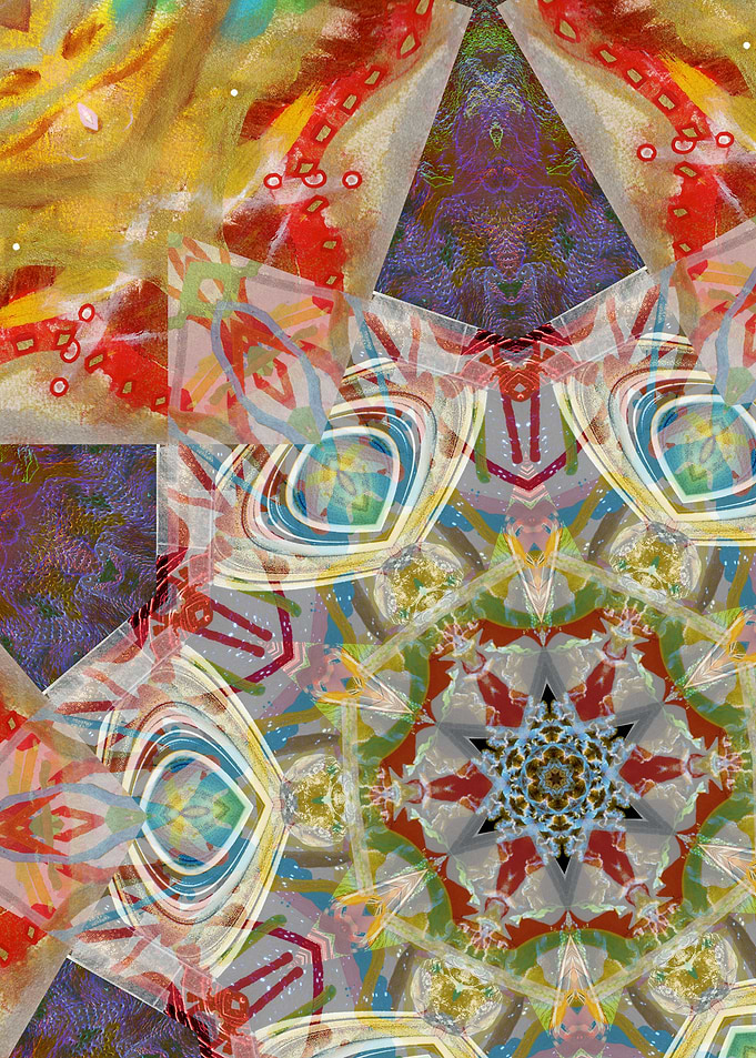 Kaleidoscopic Abstract Art