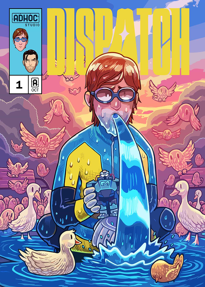 Dispatch Comic Book Cover Art