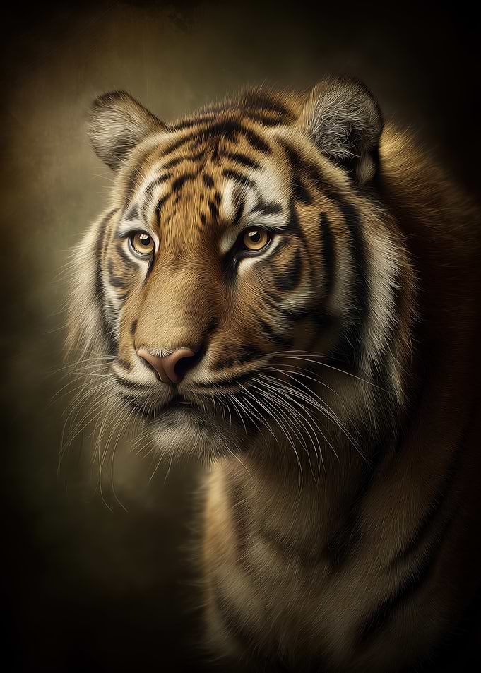 Tiger Portrait