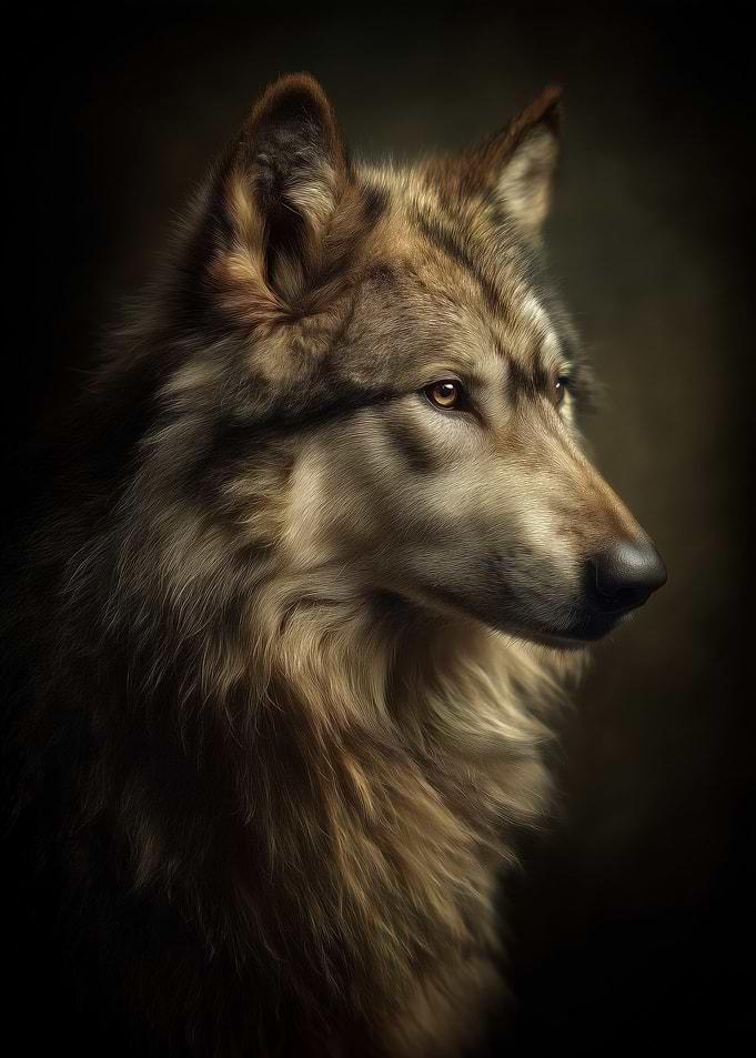 Wolf Portrait