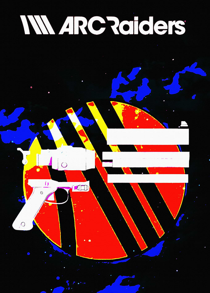Arc Raiders Poster with Guns