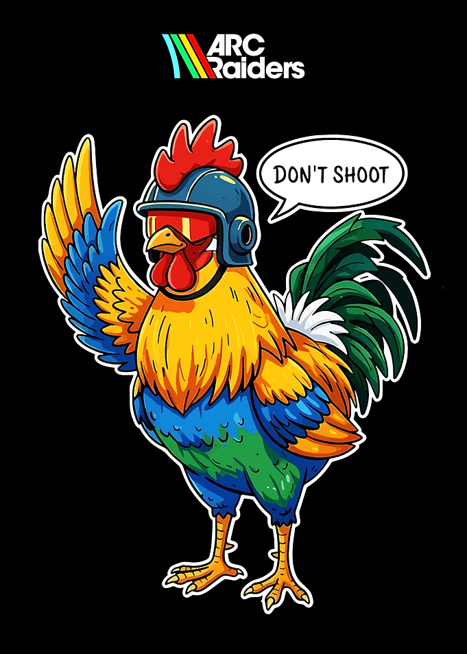 Arc Raiders Chicken Cartoon