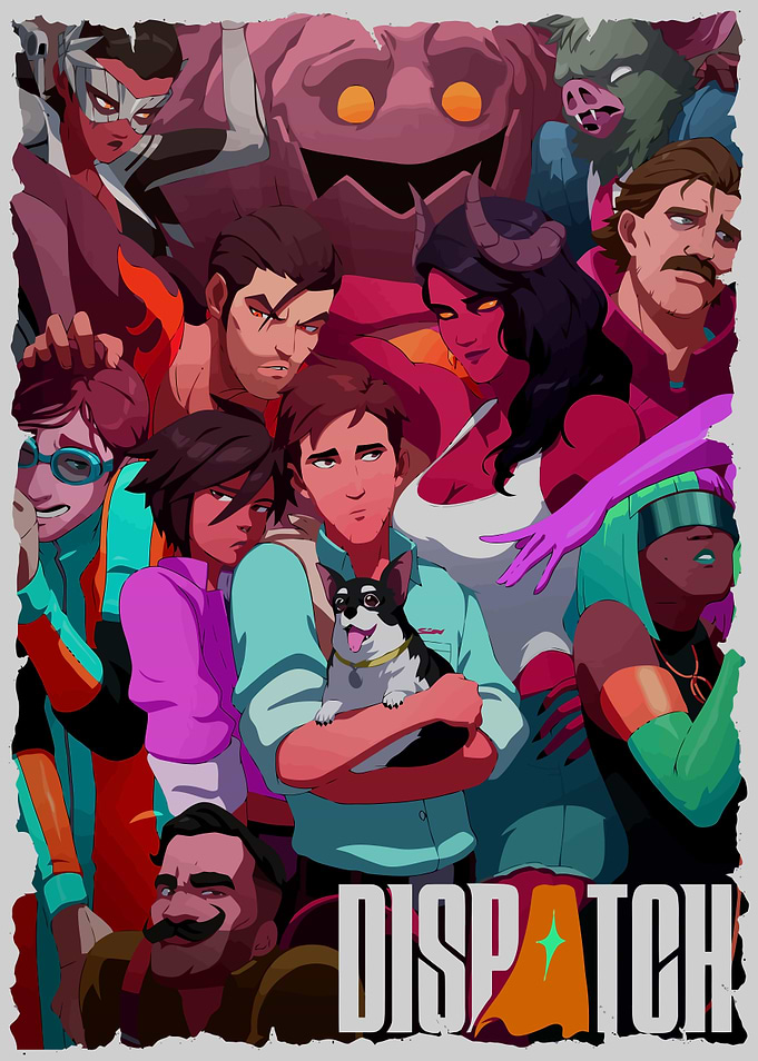 Dispatch: Group of Diverse Characters
