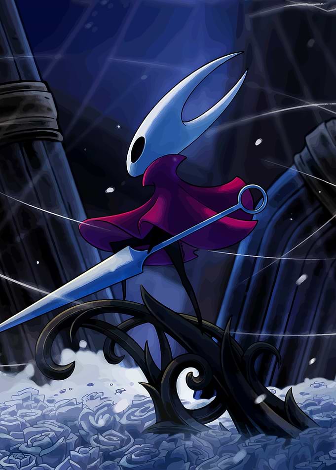 Hornet from Hollow Knight illustration