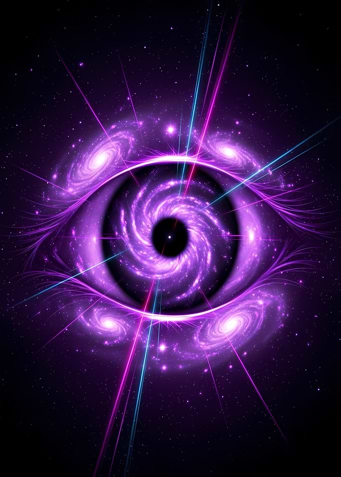 Cosmic Eye Galaxy