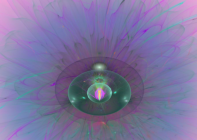 Abstract Floral Burst