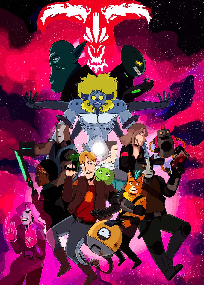 Final Space Animated Series Poster