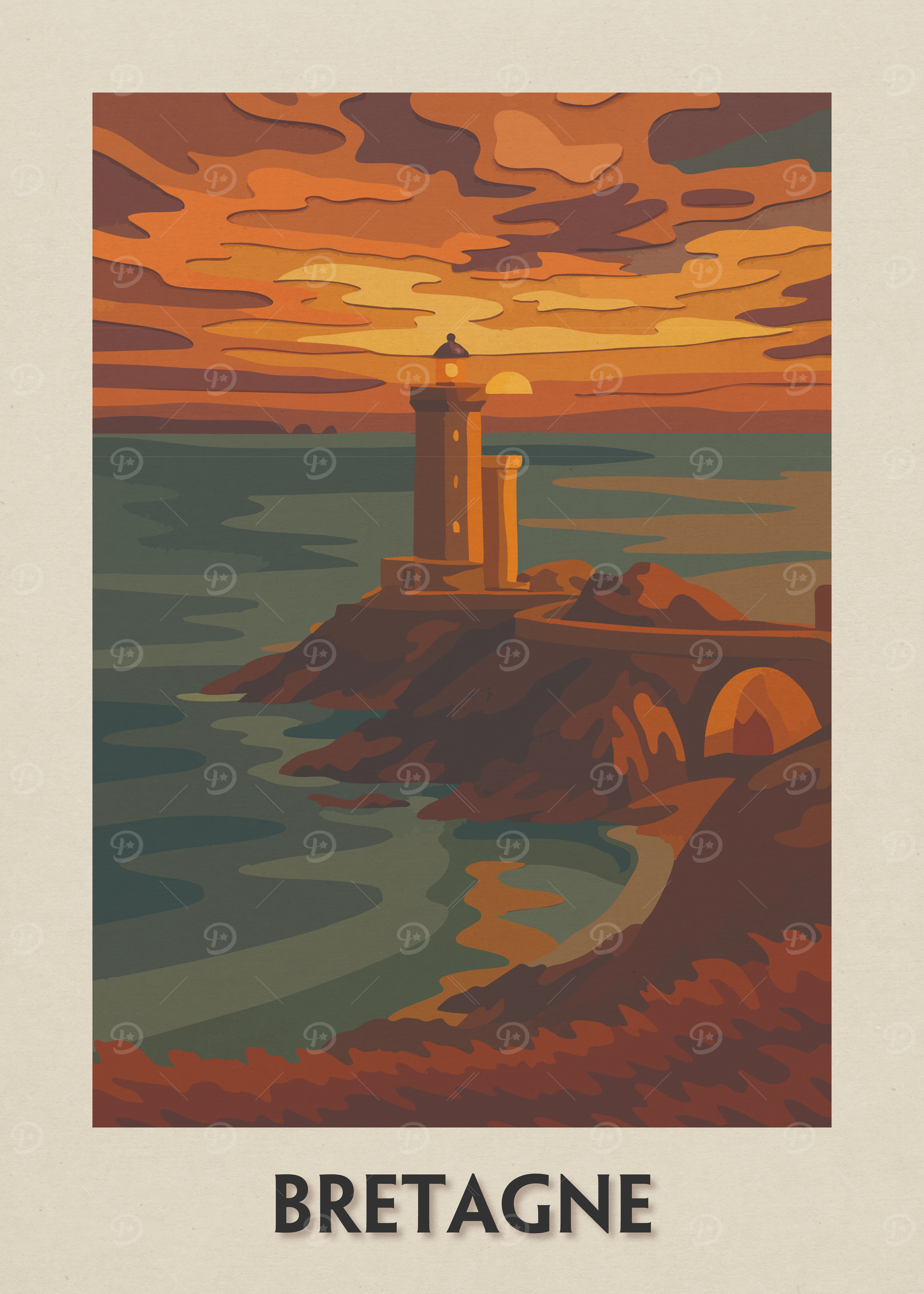 Bretagne Posters Online - Shop Unique Metal Prints, Pictures