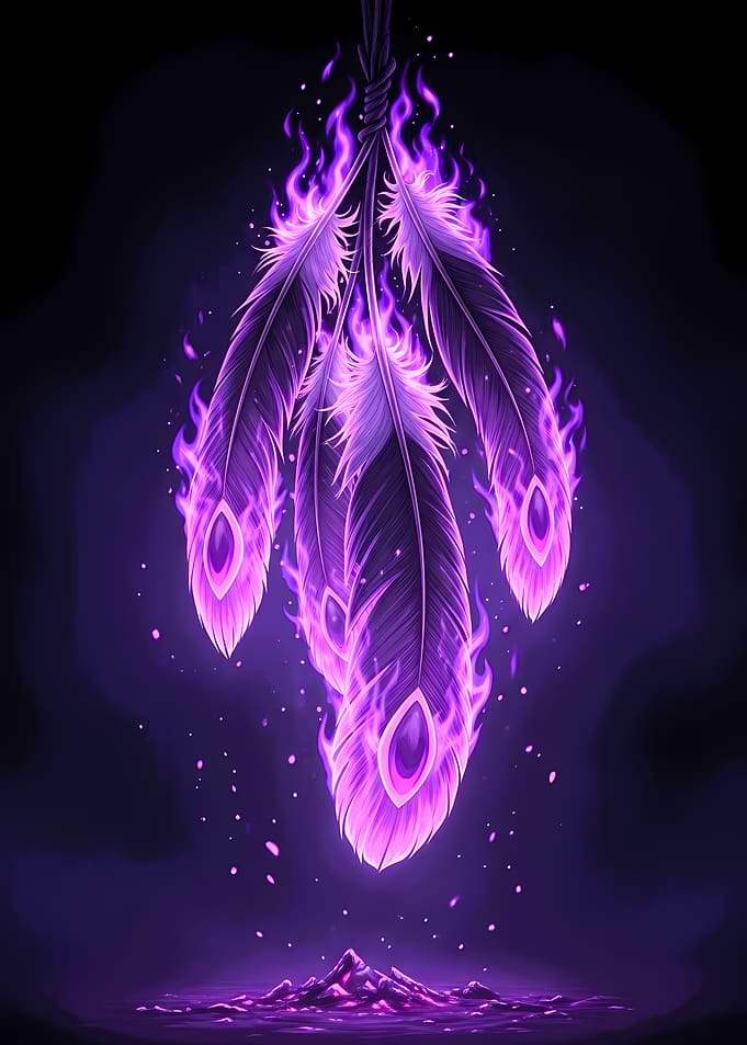 Phoenix Flaming Feathers