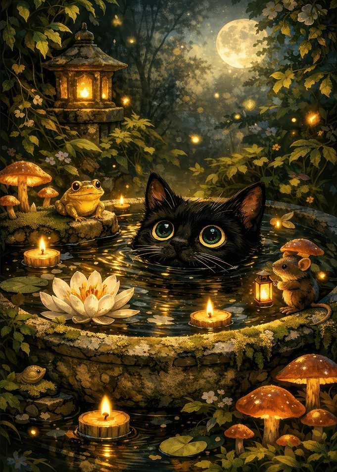 Enchanted Garden Bath