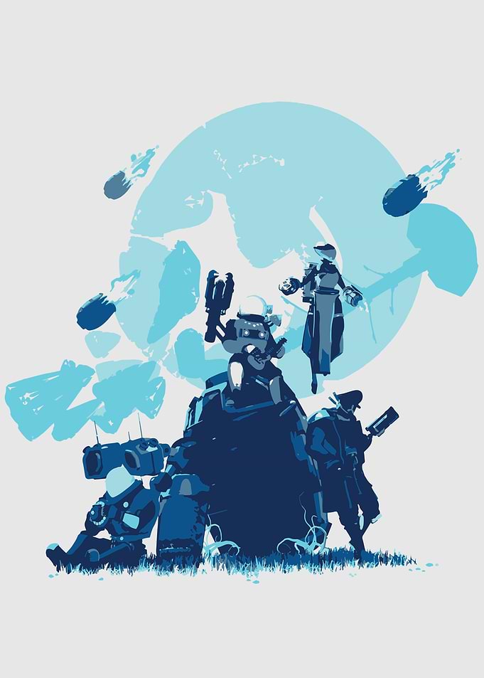 Game Cover Illustration Art