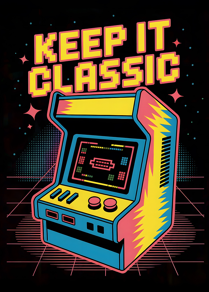 Keep It Classic Arcade Machine