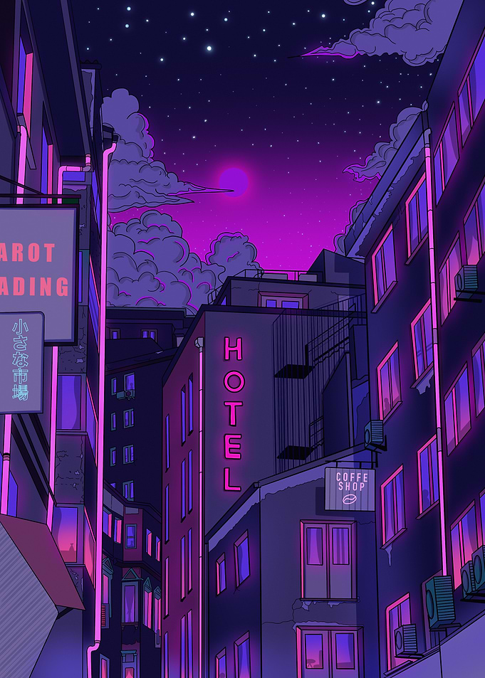 Hotel at Night
