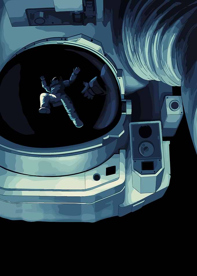 Astronaut in Space Suit