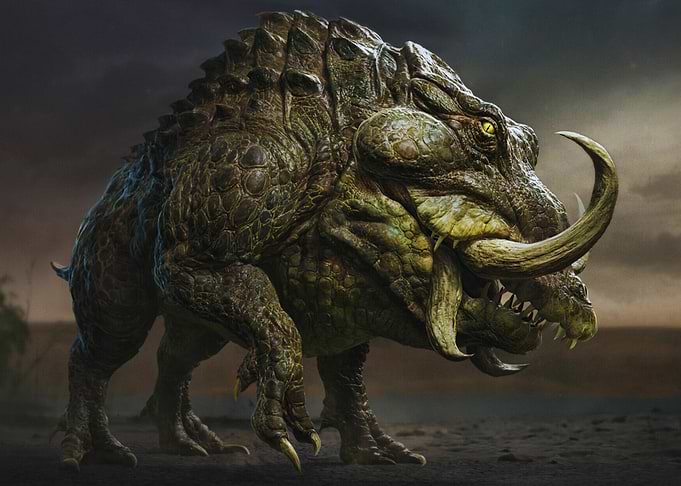 Armored Boar Creature