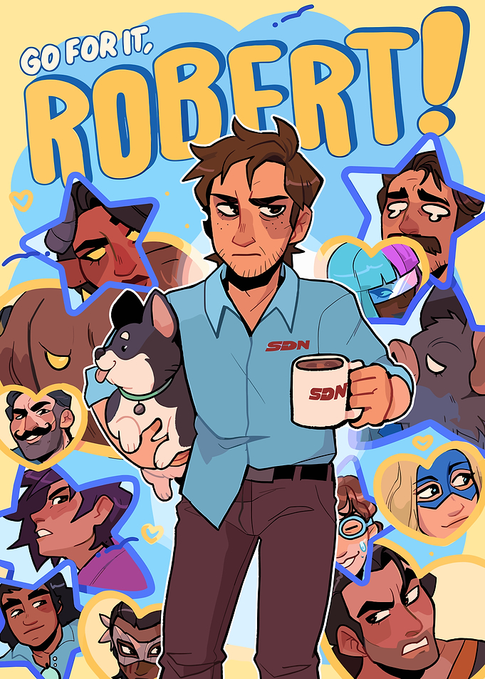 Go For It, Robert! Fanart