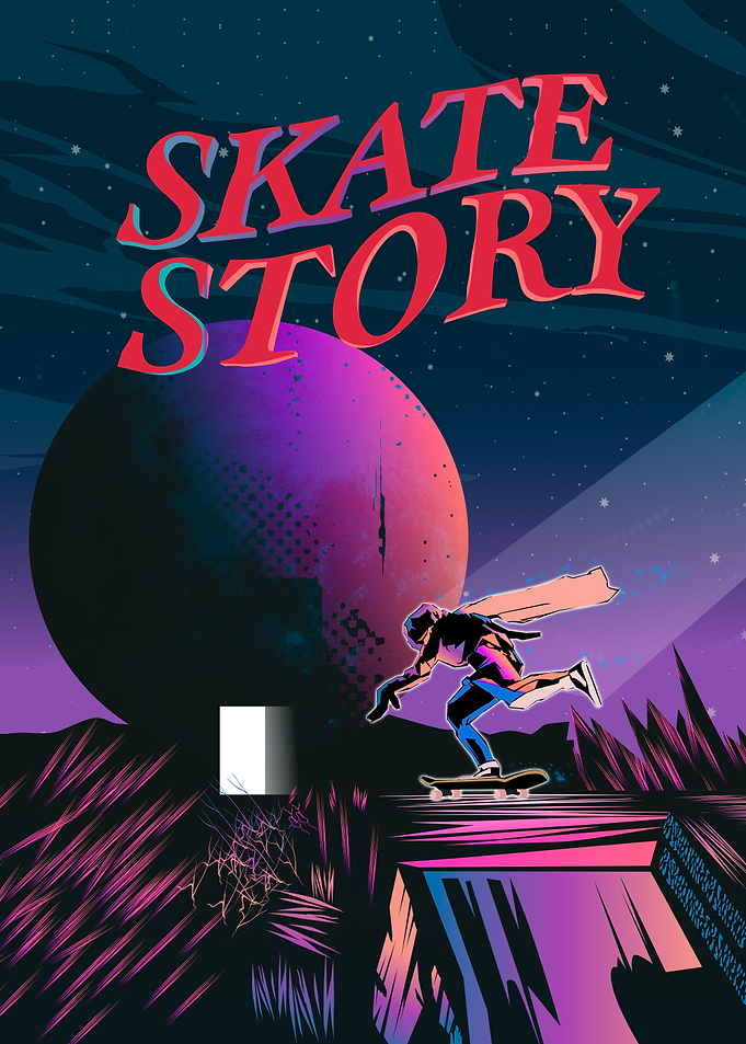Skate Story Illustration