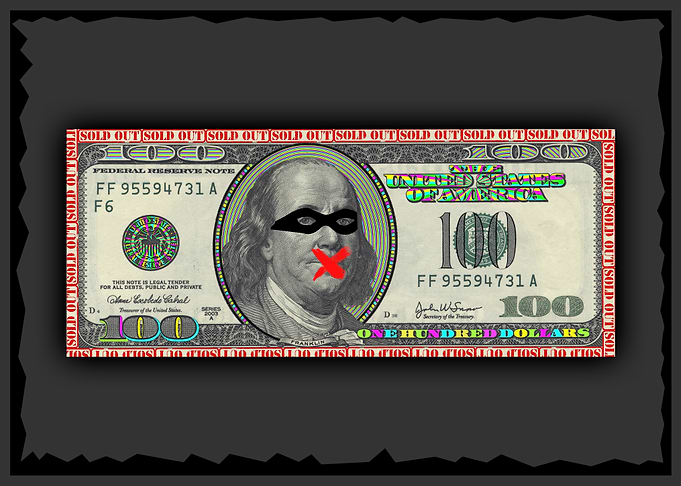 Censored Money: 'Sold Out' Currency