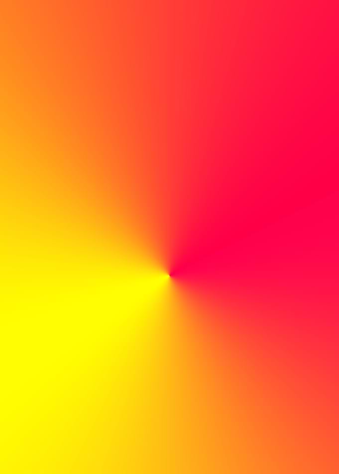 Gradient Yellow Orange Pink Abstract