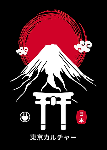 Mount Fuji and Torii Gate Art