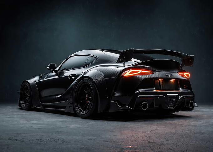 Modified Toyota Supra