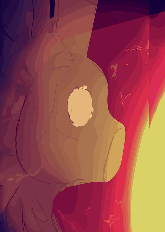 Rain world in Warm Tones