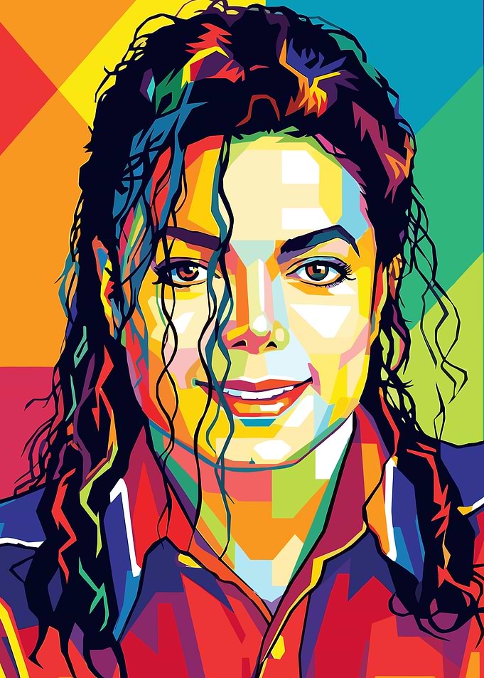 Michael Jackson Pop Art Portrait