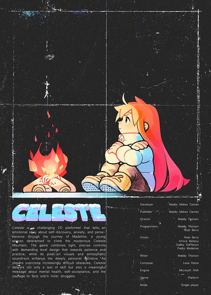 Celeste Game Poster