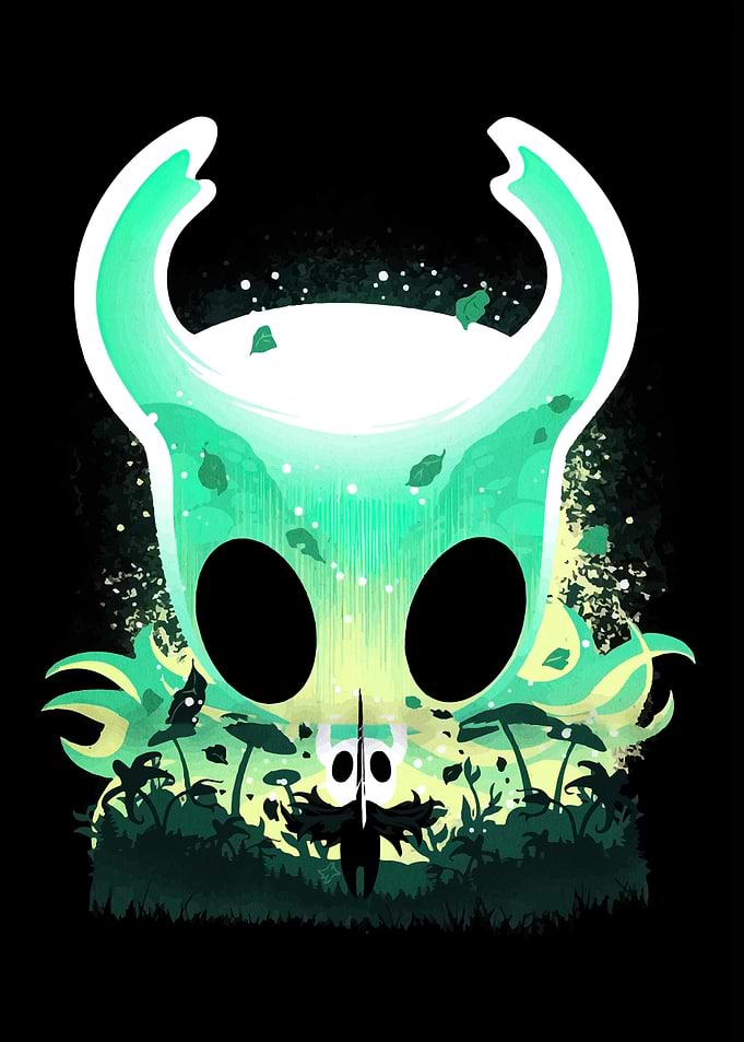 Hollow Knight Minimalist Art