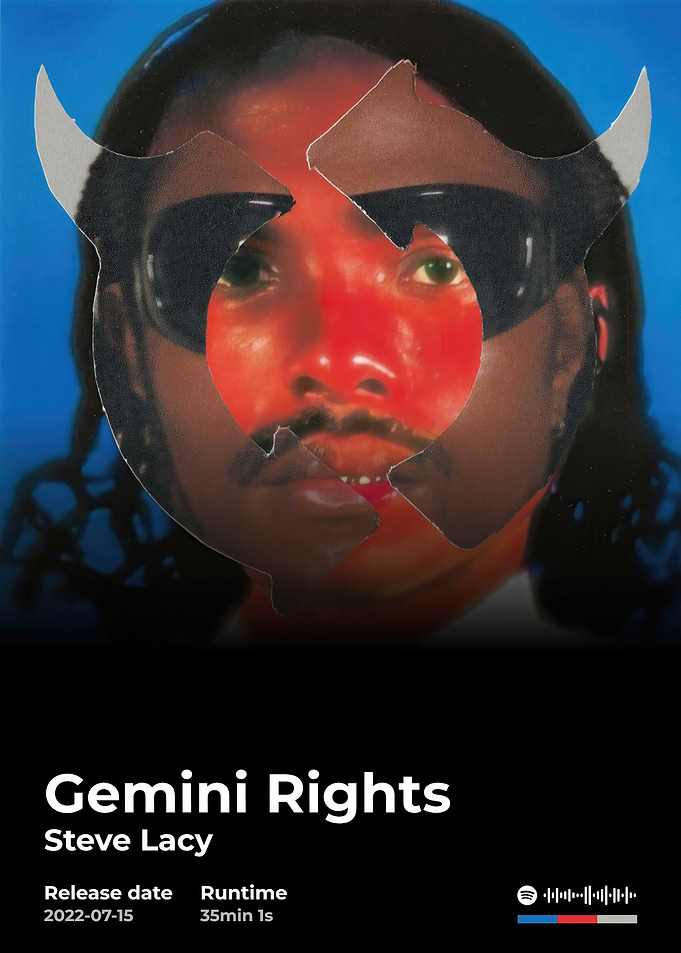 Gemini Rights - Steve Lacy Album Cover