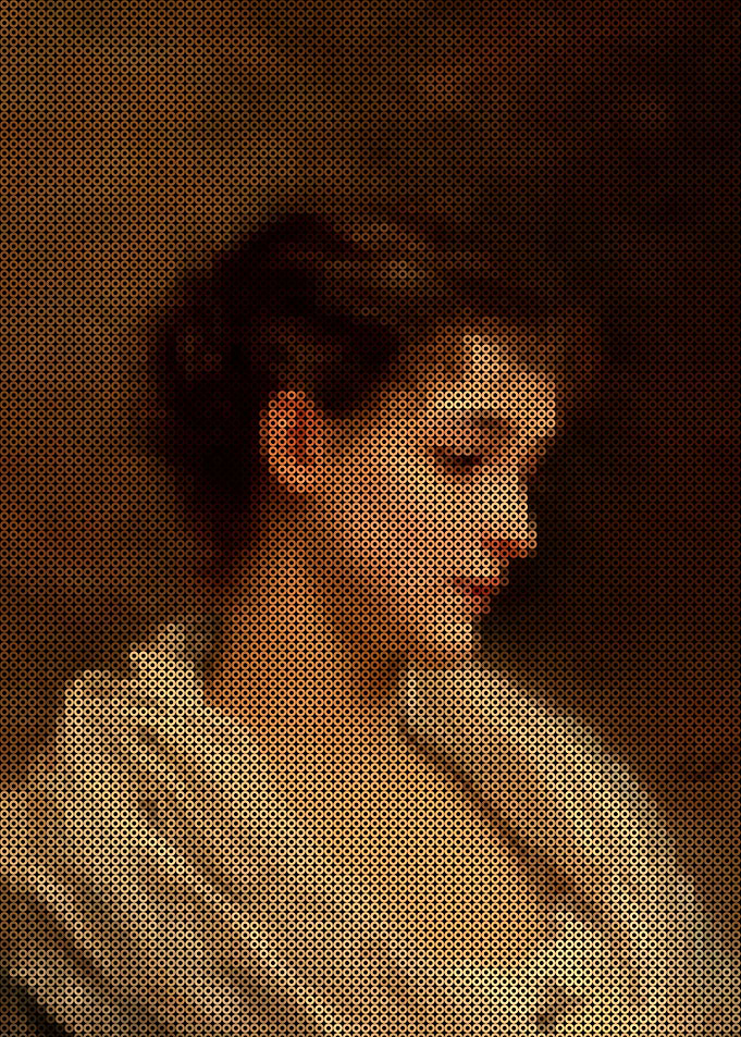 Portrait of a young girl