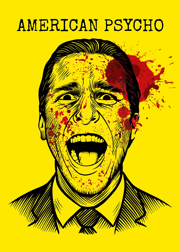 American Psycho Illustration