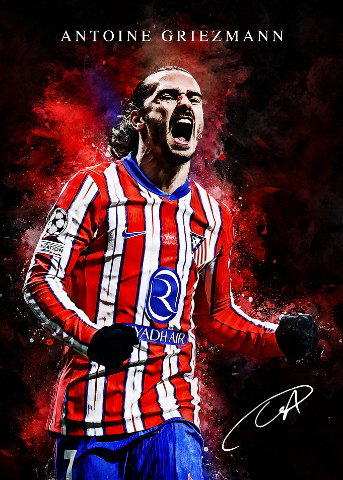 Antoine Griezmann Portrait