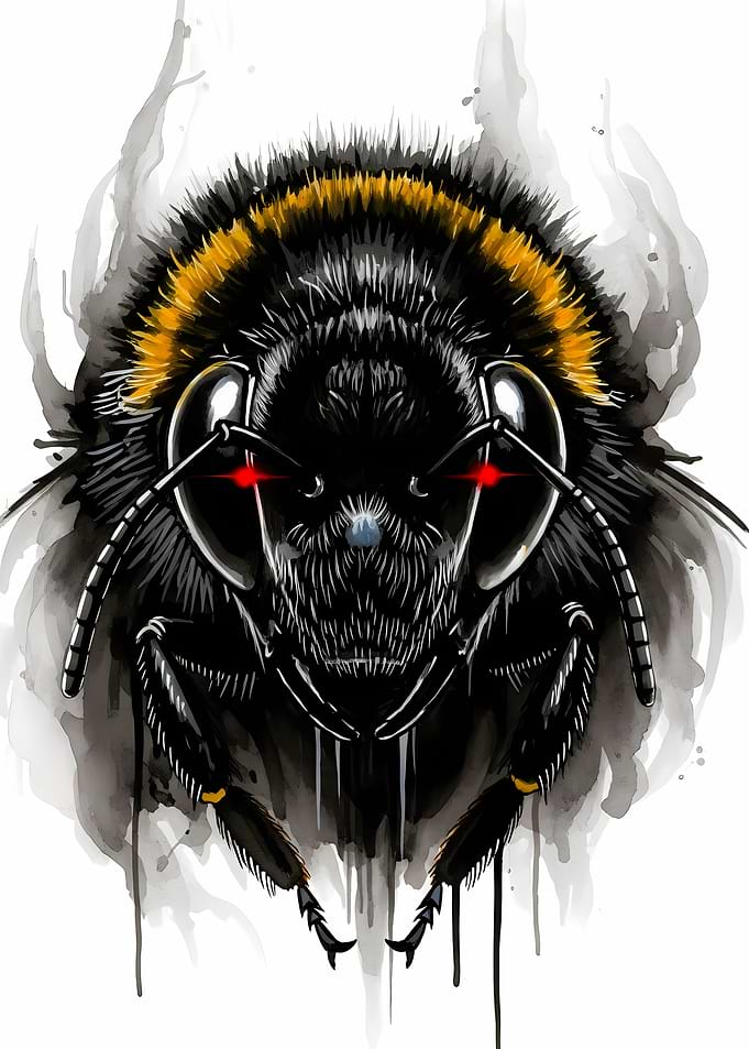 Menacing Bee