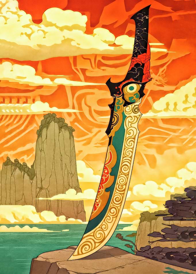 Ornate Sword Landscape