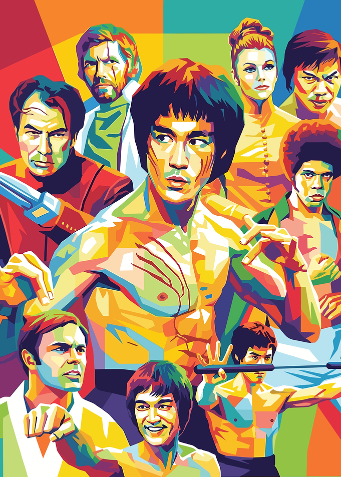 Bruce Lee and Martial Arts Stars