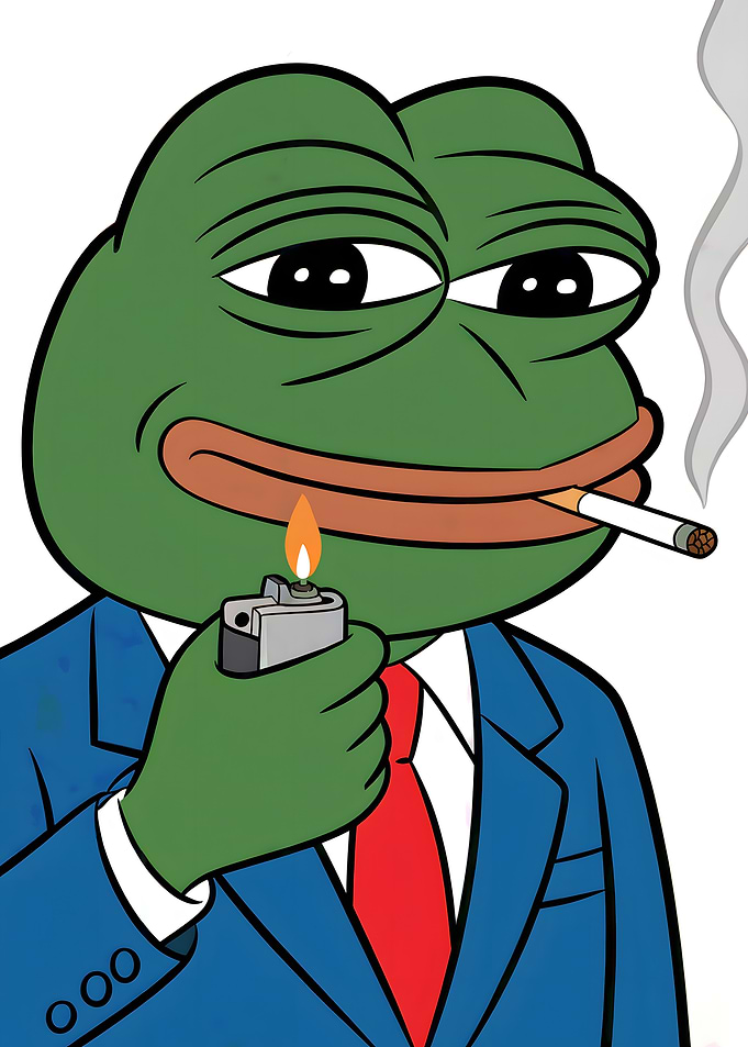 Pepe the Frog Smoking