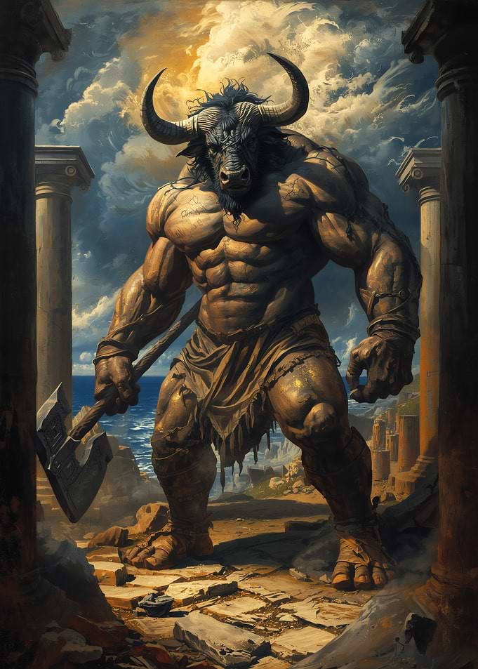 Minotaur with Axe