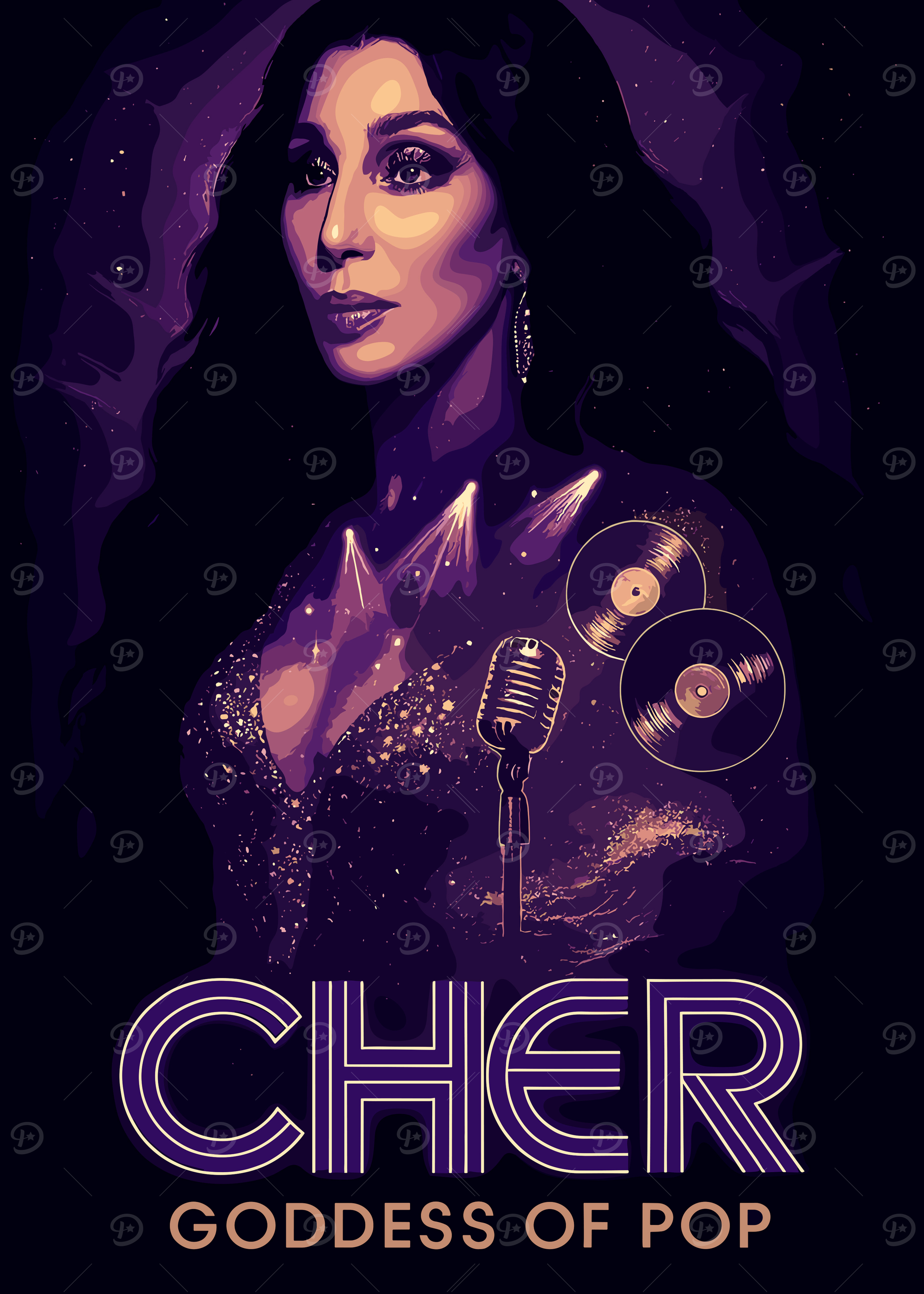Cher Posters Online - Shop Unique Metal Prints, Pictures