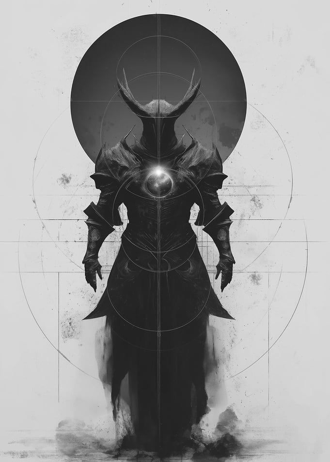 Surreal Dark Knight