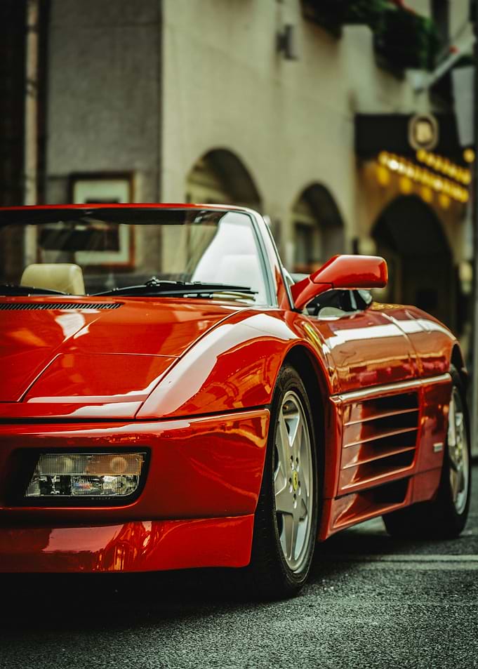 Red Ferrari