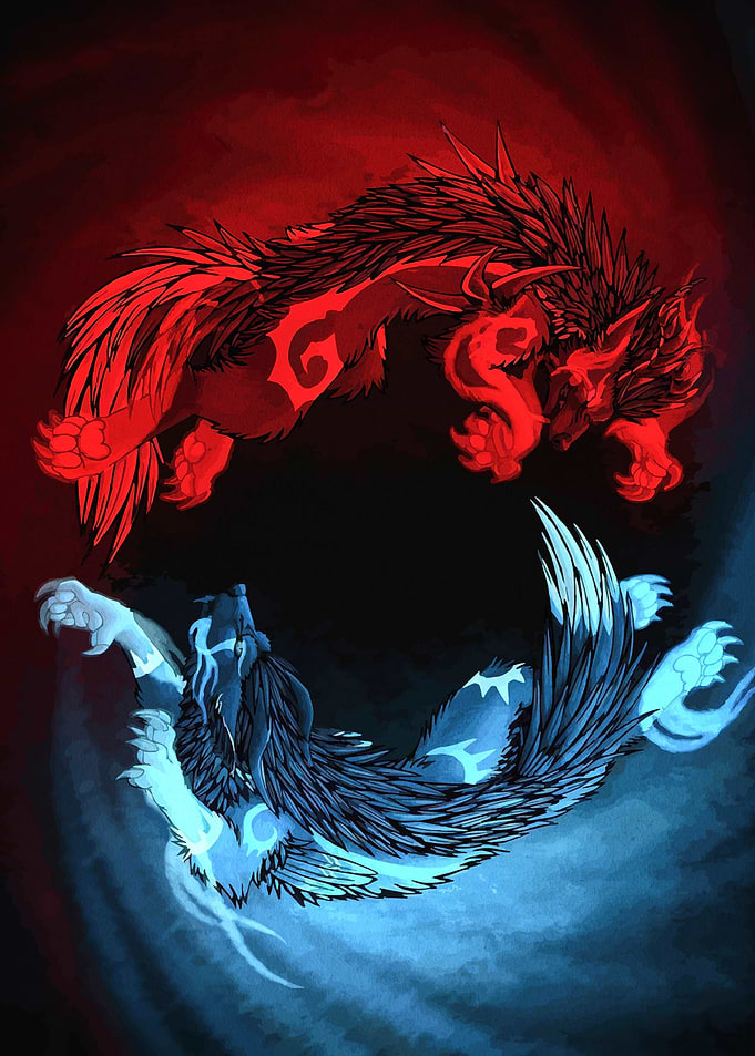 Yin Yang Wolves