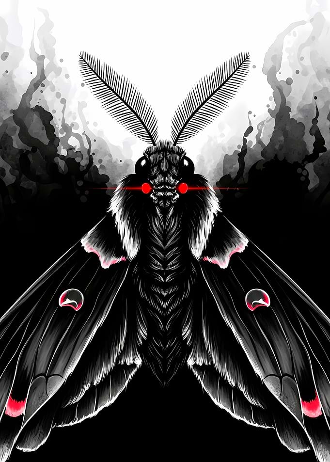 Monochrome Moth