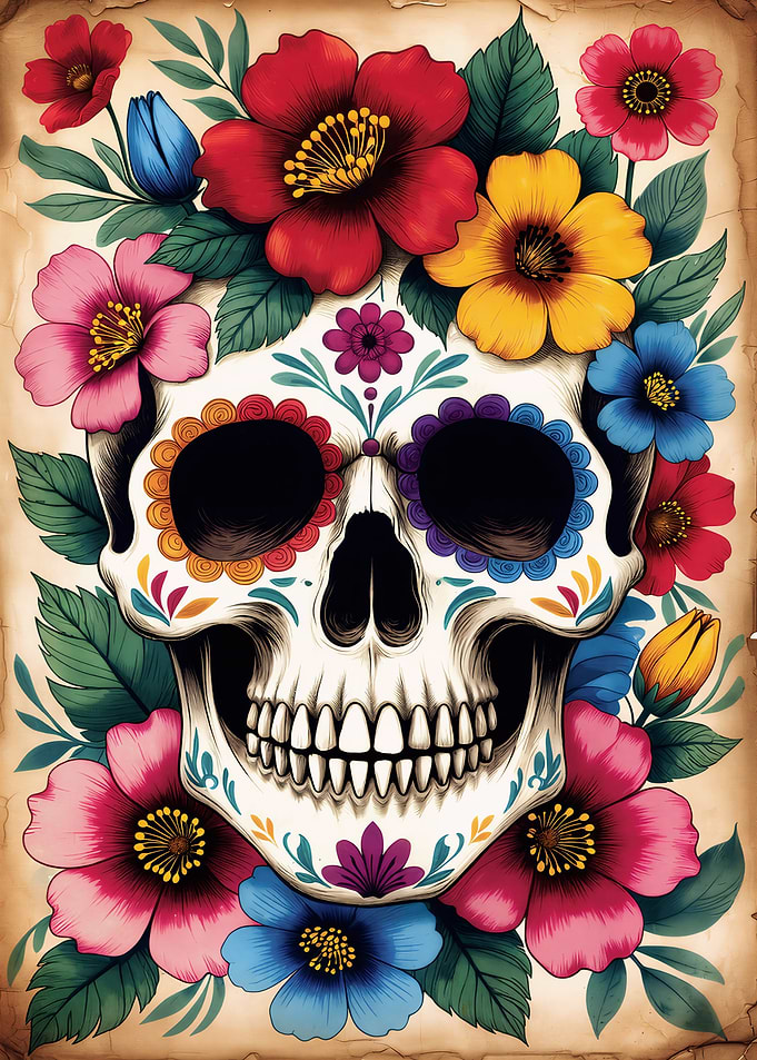 Day of the Dead Skull