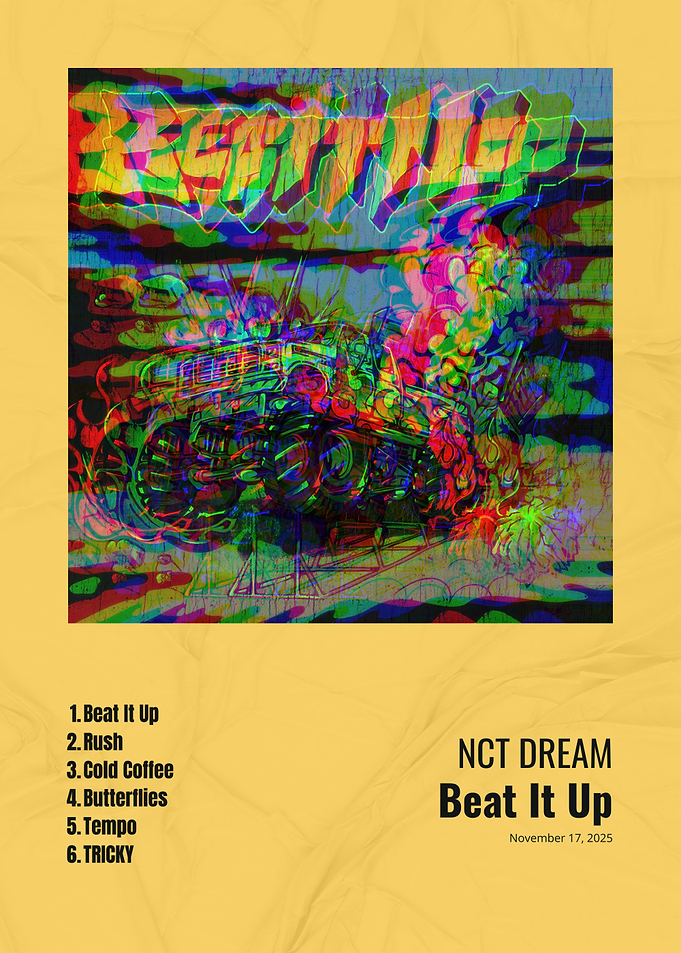 NCT DREAM Beat It Up Album Cover