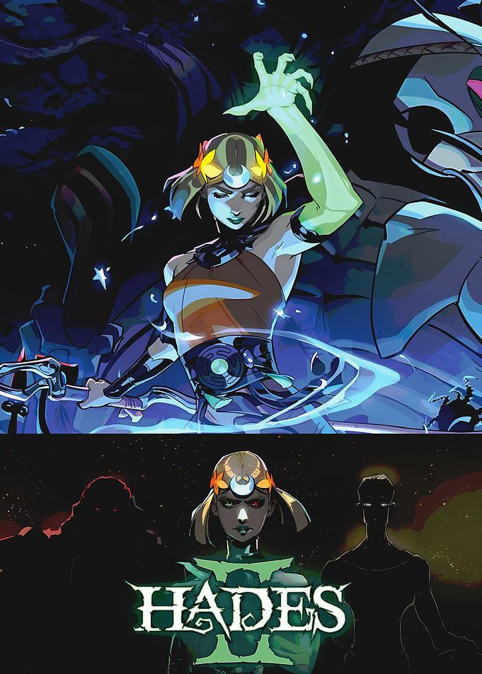 Hades Game Artemis and Logo