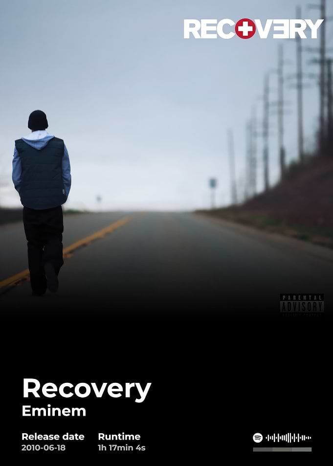 Eminem Recovery Album Cover
