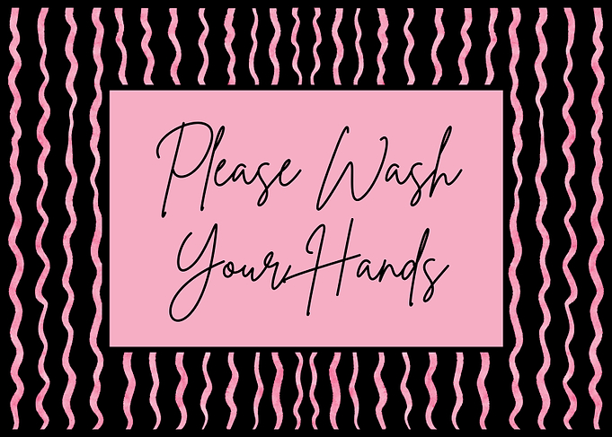 Please Wash Your Hands Sign