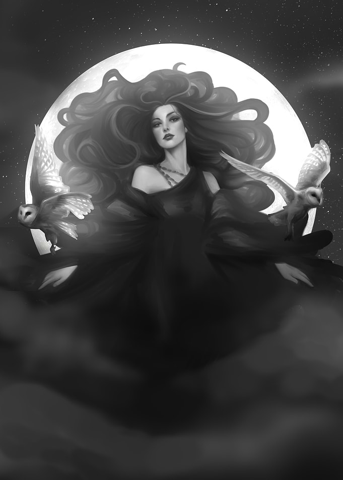 Nyx Greek Goddess
