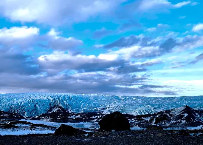 Blue Sky over Inland Ice